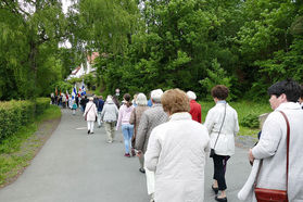 Bittprozession an Christi Himmelfahrt (Foto: Karl-Franz Thiede)